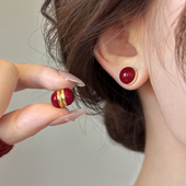 简约气质磁吸圆形珍珠耳夹无痛磁吸耳饰女韩版 2025轻奢无耳洞耳坠