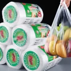 一次性厨房包装 加厚保鲜袋食品级家用塑料袋背心式 袋大小号食品袋