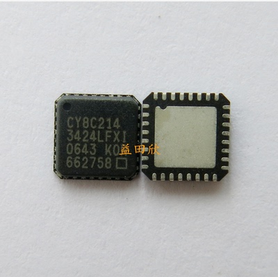 CY8C21434-24LTXITCY编程触摸