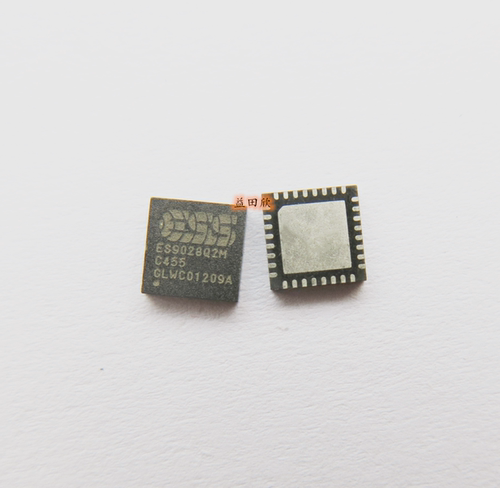现货 ES9028Q2M ES9038  音频解码芯片 DAC高性能立体声音频IC