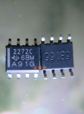 正品  TLC2272CDR TLC2272 丝印 2272C SOP8  运算放大器
