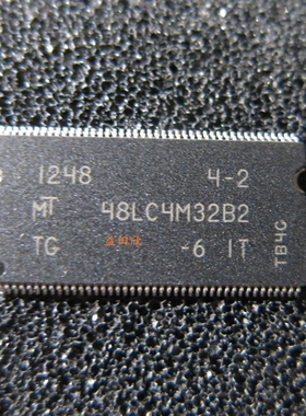 正品 MT48LC4M32B2TG-6IT MT48LC4M32B2TG-6I:T MT48LC4M32 TSSOP