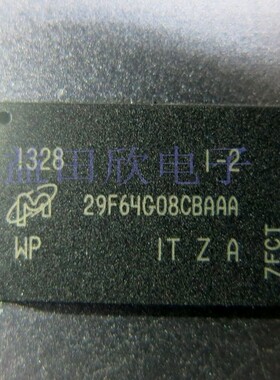 MT29F64G08CBAAAWP-ITZ:A    64G bit Flash  25nm