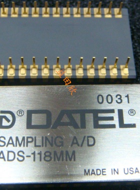 正品 ADS-118MM ADS-118MC钢面金脚DIP