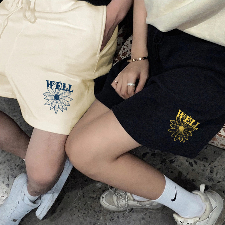 we11done小雏菊短裤男女夏天外穿