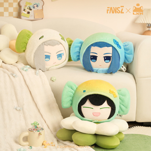 【新品预售】罗小黑战记2绒绒夹心糖系列毛绒抱枕官方正版周边