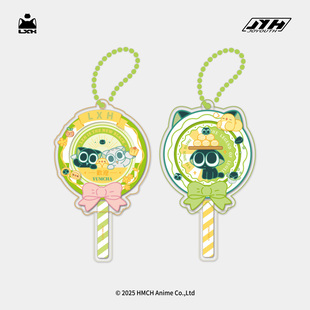 【新品现货】罗小黑战记罗小黑-得闲茶饮-棒棒糖吧唧组合正版周边