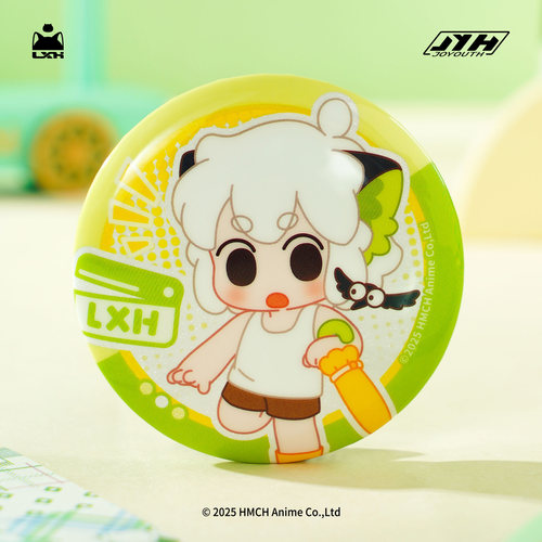 【新品预售】罗小黑战记美好的一天-58mm徽章官方正版周边