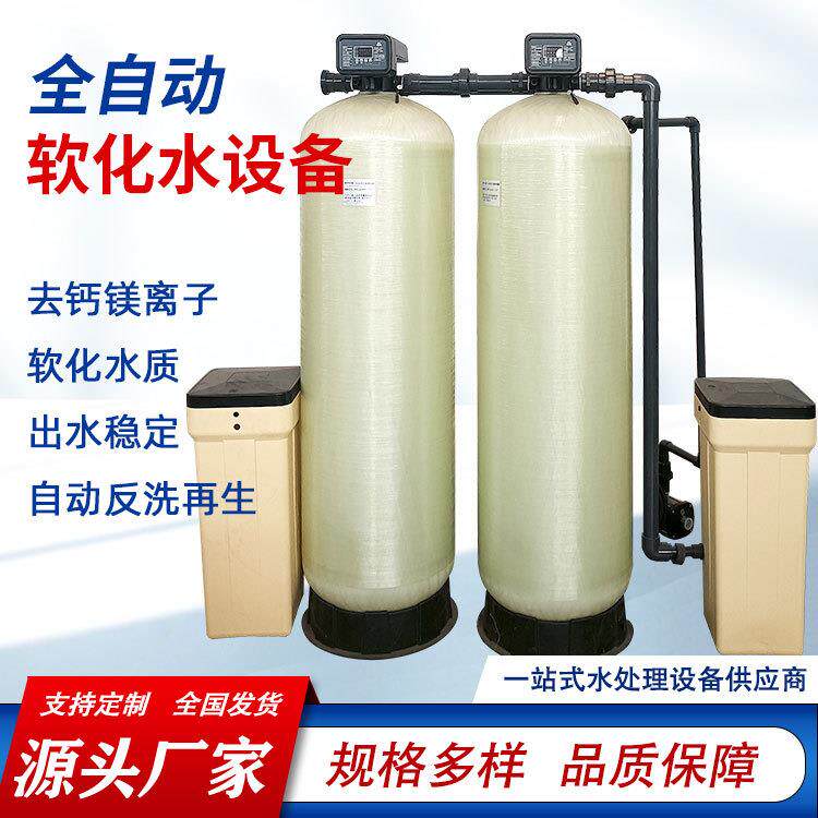 软化水处理设备换热站锅炉酒店用除垢去除钙镁离子全自动软水器