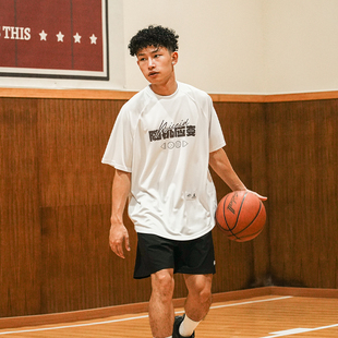 版 宽松篮球短袖 型圆领训练T恤 NICE随机应变运动速干短袖 NICEID