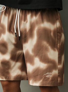 NICEID NICE美式篮球短裤闪电速干实战训练运动宽松透气四分裤