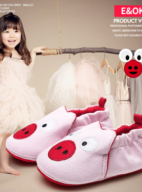 英国NE-XT婴儿鞋6-24月橡胶底透气学步防滑地板鞋卡通图案不掉鞋