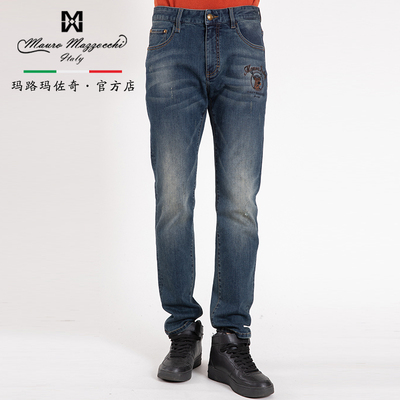 玛路秋季休闲时尚牛仔裤