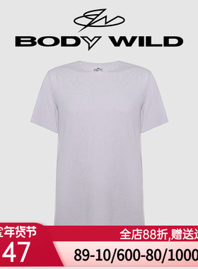 BODY WILD23SS柔滑基础圆领短袖打底t恤男ZBN12RS1