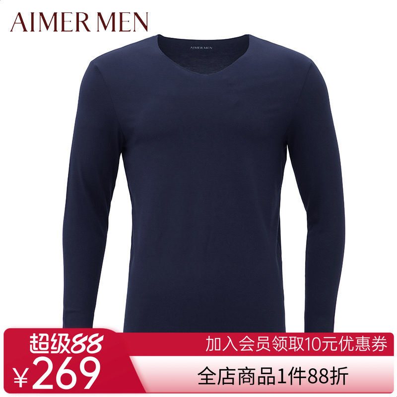 aimer men爱慕先生17AW优享长袖上衣NS72A661