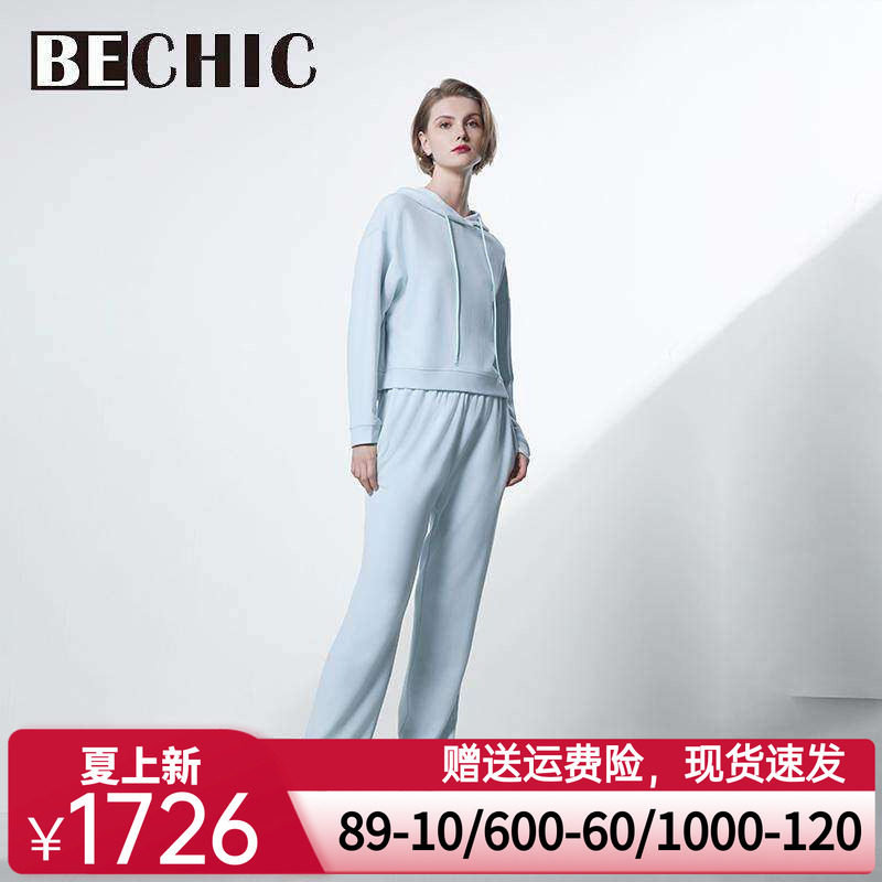 BeChic居家时光连帽分身家居套装女舒适家居服BC46CR1