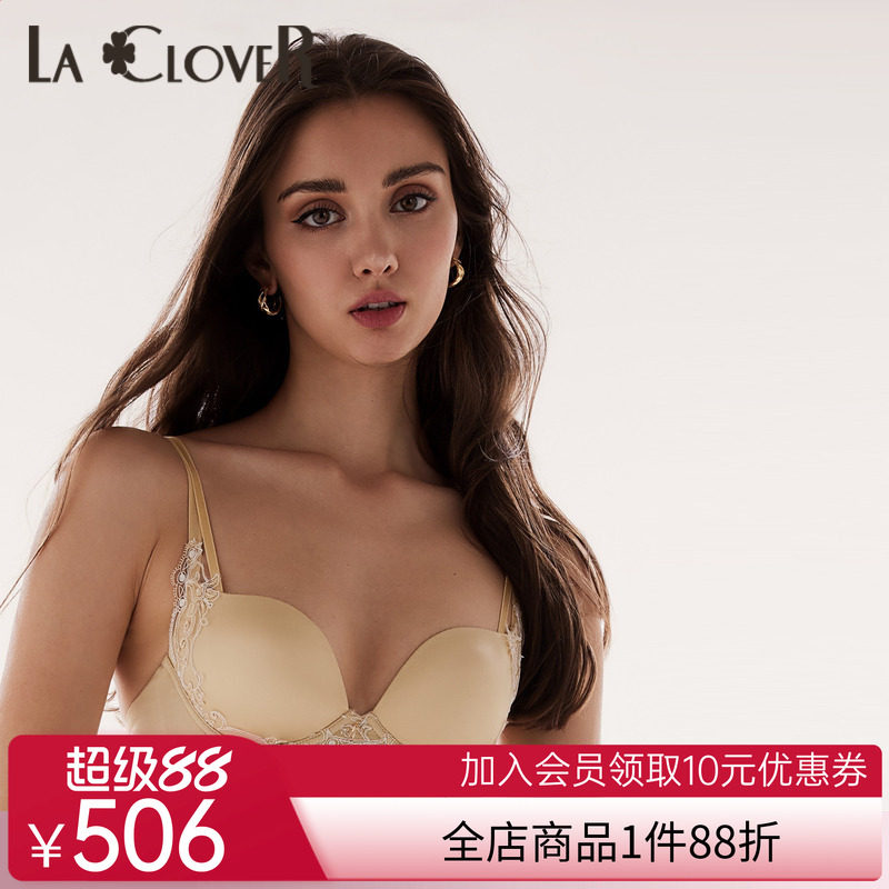 【新品】LACLOVER兰卡文灿若繁星3/4超柔软模杯文胸聚拢LC11UC2