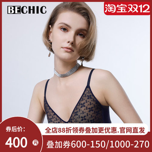 BeChic溯光无托小耳朵粘合文胸花瓣杯内衣女春夏BC17CH3