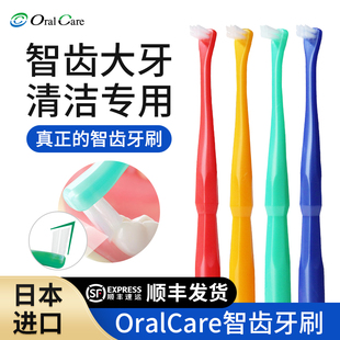 日本OralCare智齿专用牙刷 能刷到智齿的 后槽牙软毛小头臼齿清洁