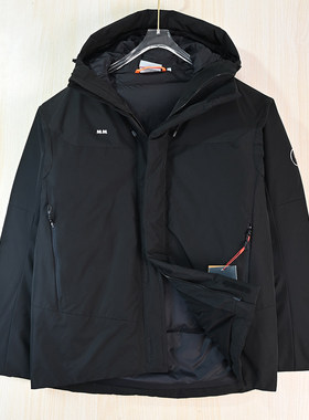 男装好货2512/29 户外运动休闲90灰鹅绒防风防泼水连帽保暖羽绒服