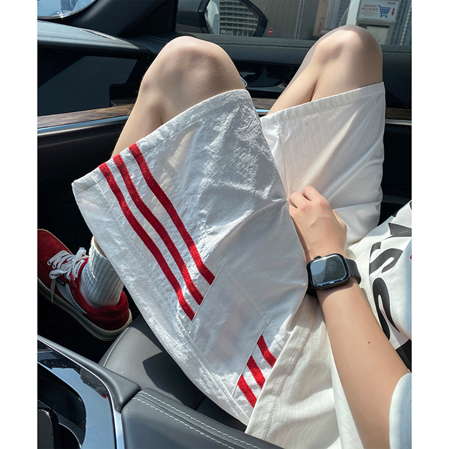 夏薄款潮流外穿运动裤衩宽松休闲