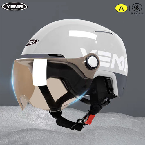 野马正品YEMA361s半盔四季款