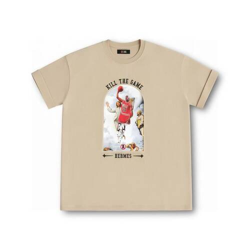 ANTI BRAND BRAND【MJ】美式卷袖复古大版水洗T恤