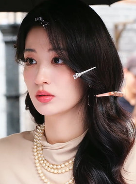 这一秒过火王楚然多层珍珠项链
