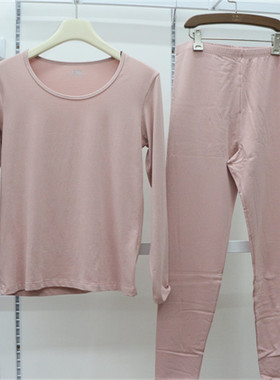 绅门秋衣秋裤套装83314女士内衣保暖衣打底内穿舒适棉毛衫套83208