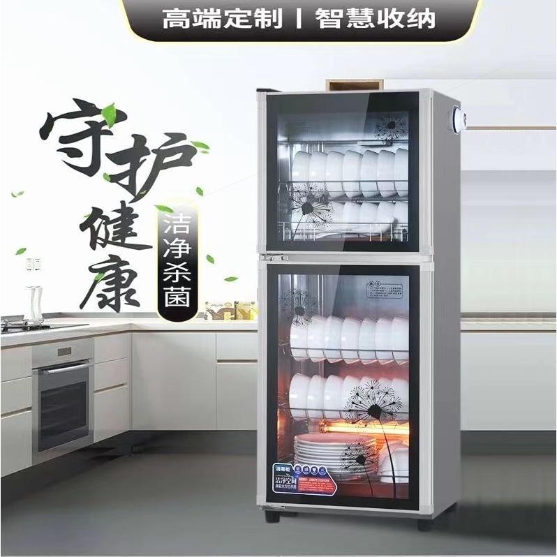 德国进口消毒柜商用双门立式大容量不锈钢酒店厨房餐饮饭店消毒碗
