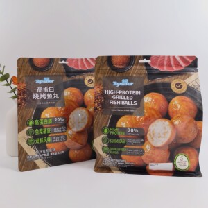 金语品牌高蛋白质烧烤鱼丸袋装