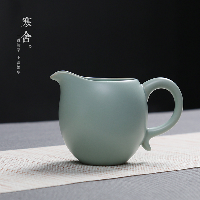 汝窑陶瓷精品开片功夫茶具配件