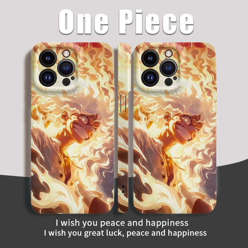 潮漫海贼王路飞小米14苹果手机壳