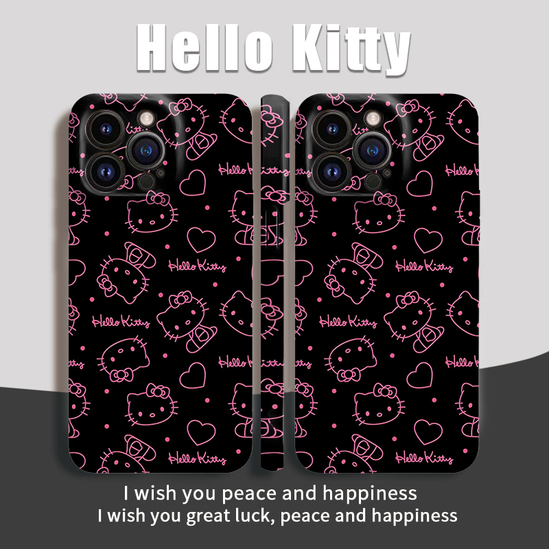 HelloKitty凯蒂猫适用苹果16promax手机壳iphone15/iqoo12/华为P70/小米14/红米K80/oppoReno13/vivoS20/X200