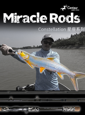 神夺Centaur 星座系列鱼虎铁人二代 Miracle ALPS导环 1.5节