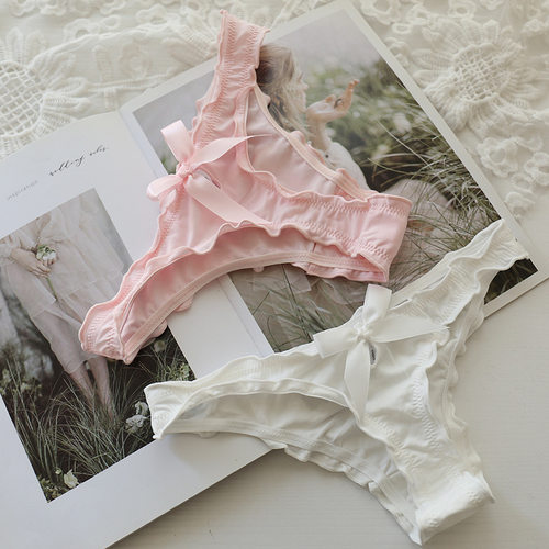 蝴蝶结纯棉精梳棉内裤低腰A431棉