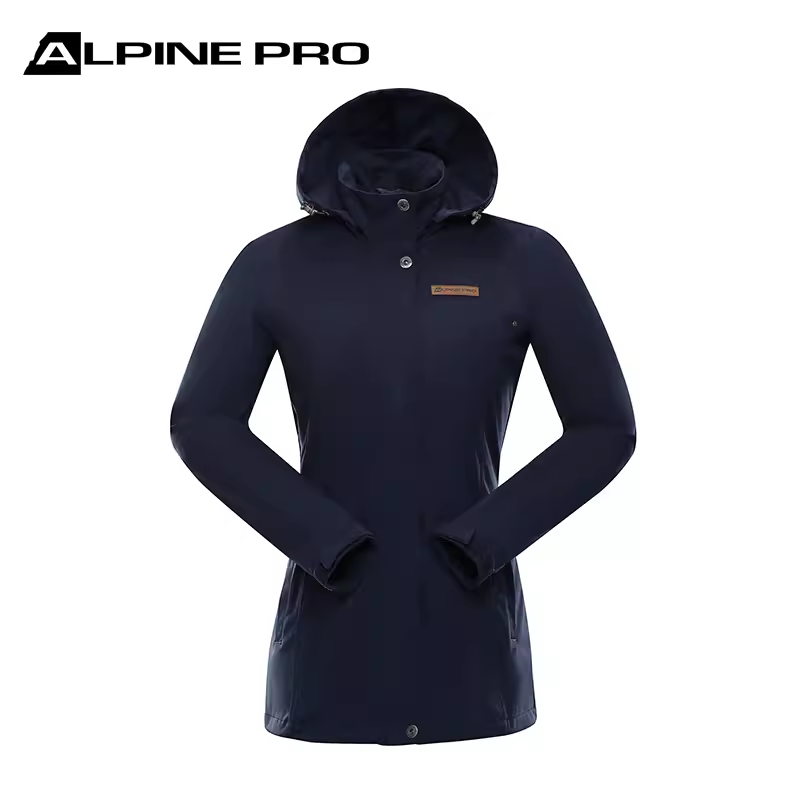 阿尔派妮AlpinePro 秋冬女士中款软壳休闲户外风衣外套运动冲锋衣