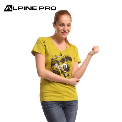 阿尔派妮Alpine pro女士休闲纯棉短袖T恤LTSE717CN