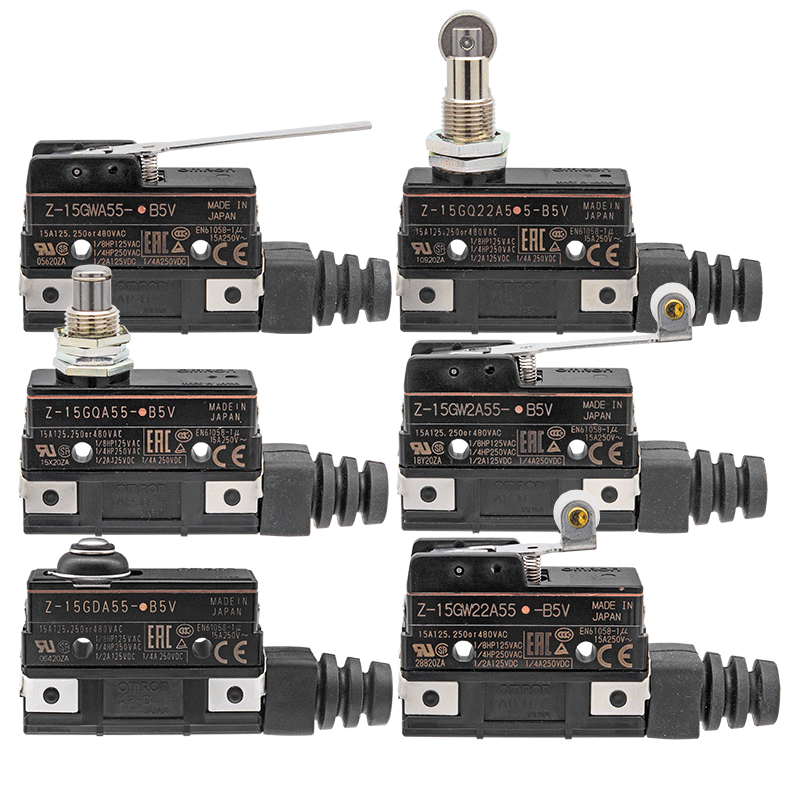 进口正品电梯抱闸开关限位微动开关Z-15 GD GQ GQ22 GW2 A55-B5V