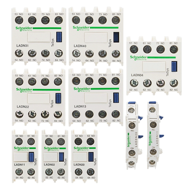 施耐德LC1D接触器辅助触头 LADN11C  02C 22C 20C 31C 40C13C 04C