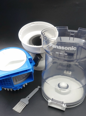 松下吸尘器 MCWL742 垃圾桶 盖子 上盖 滤芯 过滤网 垃圾箱 746