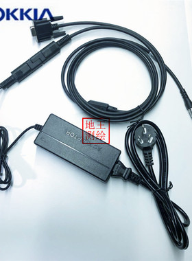 索佳全站仪工程监测Y型数据线EDC121电源线220V交流转12V直流电源