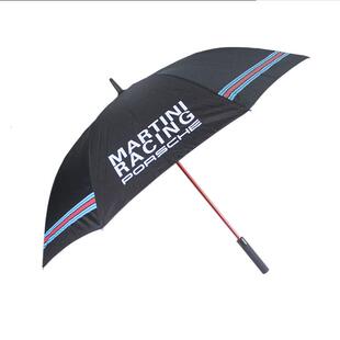 保时捷Martini马天尼雨伞Posche高尔夫拼接长柄伞适用4S店礼品