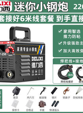 德力西德力西电焊机zx7-250家用小型单电压220V两相电迷你电焊焊
