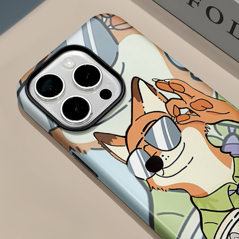 墨镜尼克适用苹果17pro手机壳16promax菲林二合一华为mate70小众oppo新款小米15vivo荣耀200