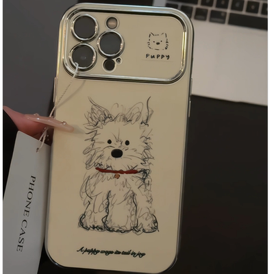 潦草小猫适用于苹果16pro创意6D视窗手机壳iPhone15防摔保护套华为mate70小众小米15个性红米k新款