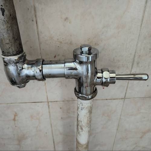 全铜手扳款蹲便器冲水阀卧式厕所冲洗阀蹲坑便池延时阀普通冲水阀