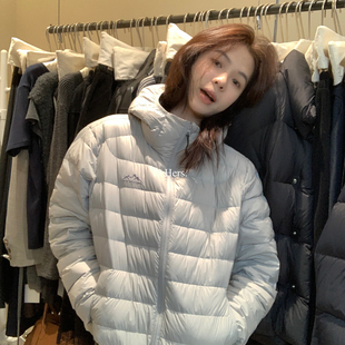 Hers-休闲轻运动感登山服保暖羽绒服外套(码标ML都是指均码)