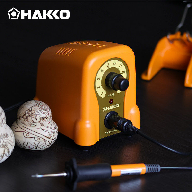 日本白光HAKKO火绘烫画烙铁FD210烙画笔葫芦木工雕画机原装进口