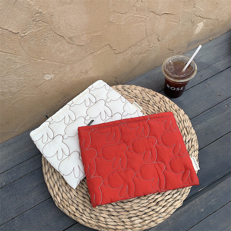 佑木包袋软绵绵绗缝兔子刺绣化妆包加大加厚随身收纳袋拉链手拿包,箱包皮具/热销女包/男包,手拿包,淘宝优惠券,粉丝福利购,淘宝优惠卷